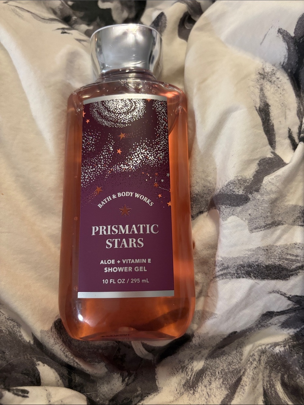 Bath & Body Works Prismatic Stars Shower Gel – Purple Label, Orange Gel